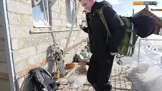 Поход на другой стороне поля с вороном!