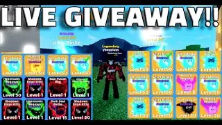 Legends of speed Live giveaway (ROBLOX)