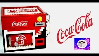 Lego Coca-Cola Vending Machine