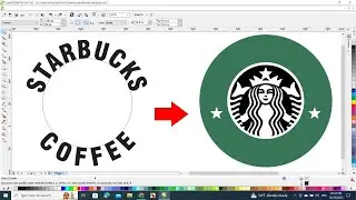 how to round text in coreldraw