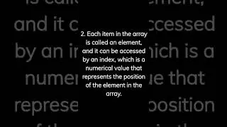What  is Array in Programming || Programming for Beginners || Coding