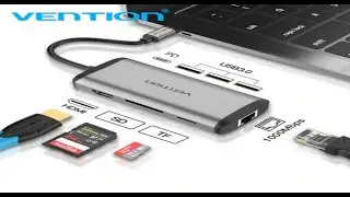 Подключаем планшет к телевизору Док станция Vention Thunderbolt