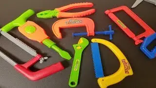 Educational Video for kids with toy hand tools