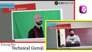 Video editing like #TechnicalGuruji with mobile phone, Kinemaster