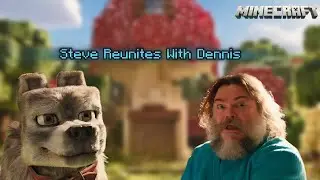 A Minecraft Movie | Steve Reunites With Dennis | Movie Clip
