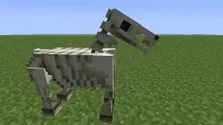 интересные факты по  minecrafta № 2 (зомби и скелето лошади)