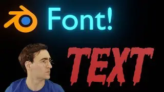 Blender Fonts
