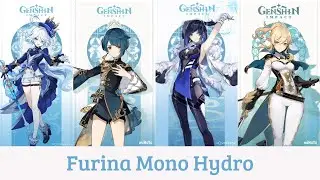 Furina Mono Hydro vs World Bosses | Boss Fight | Genshin Impact