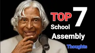 Top 7 School Assembly Morning Thought in english || motivational quotes by riks motivational