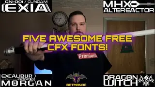 Five FREE CFX fonts!