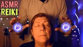 ASMR Reiki Energy Healing - Face Massage - Sleep Session