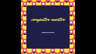 #computermaster intro computermaster intro