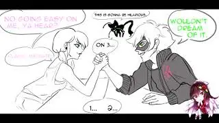 Miraculous Ladybug Comic Dub Arm Wrestling