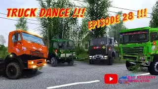 Truck Dance Episode #28 MOBIL TRUK JOGET LUCU  TIK TOK  EXCAVATOR DUMP TRUCK XE ÔTÔ TẢI NHẢY TIKTOK