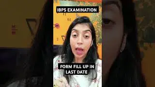 IBPS PO FORM FILL UP LAST DATE
