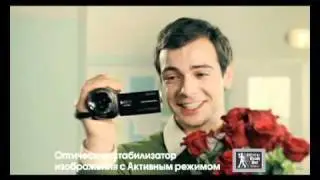 Sony Handycam HDR-CX350E Advertizing for the Russian TV