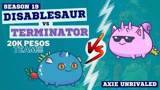 LOW BUDGET 20K DISABLESAUR TEAM VS. TERMINATOR | Season 19