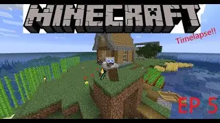 Minecraft timelapse ep 5 Base progress and more exploration