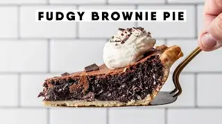 ULTRA-INDULGENT Chocolate Brownie Pie