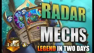 The BEST Paladin Hand Buff Mech Deck! Easy Legend in Hearthstone Wild Mode.