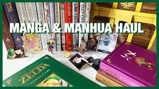Manga Haul | a new box set, some new manhua releases, pin mail, and where to find my manhwa haul!!