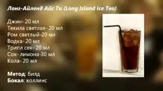 Коктейль Лонг Айленд Айс Ти (Long Island Ice Tea) рецепт от cbar-project