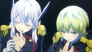 Kyouka & Tenka lick Yuuki as Reward | Mato Seihei no Slave Episode 10