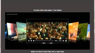 YouTube Video Flash player - Flow Gallery : .fla Download