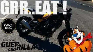 ROYAL ENFIELD GUERRILLA 450 -Test Ride Part One- First Impressions And Walkaround - Is It GRREAT ?