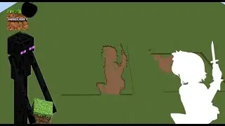 MINECRAFT Bad Apple But Enderman Render It
