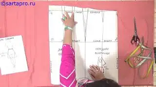 Расклешенная трапеция для фигуры с 