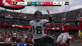 Madden NFL 23 Jackson VIlle Jaguars vs Kansas City Chiefs Match 14
