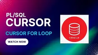 PLSQL Cursor with For Loop