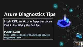 Identifying High CPU - Web App (Windows)