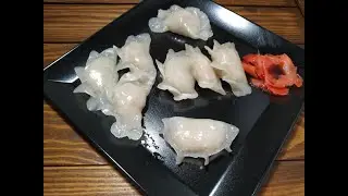 Стеклянные ПЕЛЬМЕНИ.Пельмени на пару.Китайские пельмени.