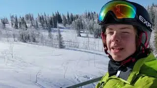 Skiing at Powder Mountain Utah - 2022