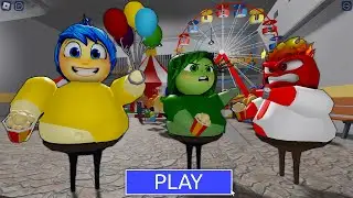 INSIDE OUT 2 CIRCUS! PRISON RUN BARRY! #roblox #obby