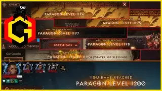 Diablo Immortal: Paragon Level 1200 A week Early
