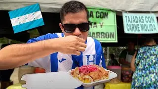 Probando COMIDA CALLEJERA en HONDURAS 🇭🇳  ft. De Viaje con Seoane