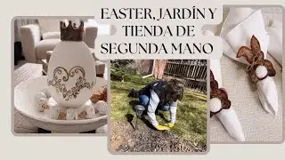 DECORACIONES DE EASTER, TIENDA DE SEGUNDA MANO Y JARDÍN