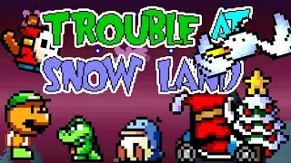 Trouble at Snow Land (2021, Complete) / Super Mario World ROM Hack