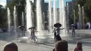 Харьков Новый Сухой Фонтан! Открытие на пл. Свободы! 23.08.2020 г.