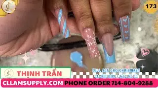 Full set cho chrismastCllam 003 + gel vẽ 13