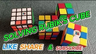 SOLVING RUBIKS CUBE #cubers #rubikstutorial #rubikscubetutorial