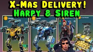 New HARPY & SIREN Delivery! War Robots Christmas Event Gameplay WR