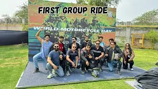 World Motorcycle Day and That's my first Sunday ride on GT650🏍️#viral #nit #gt650 #rider #vlog