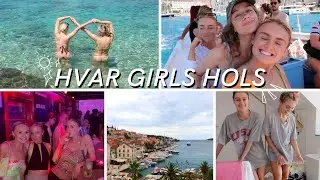 HVAR GIRLS HOLIDAY VLOG!! CROATIA TRIP 2022