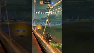 Pinched #rocketleague #rocketleagueclips #gaming #rl #rocketleaguegoals #clips #freestyle #goals