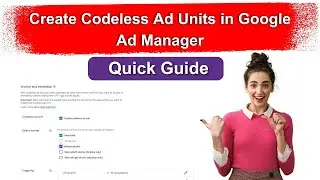 Create Codeless Ad Units in Google Ad Manager