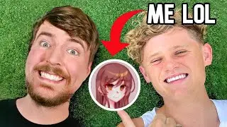 How I Know MRBEAST and RYAN TRAHAN Through a Roblox Youtuber!
